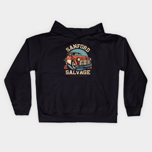 Sanford & Son Salvage Sign Kids Hoodie